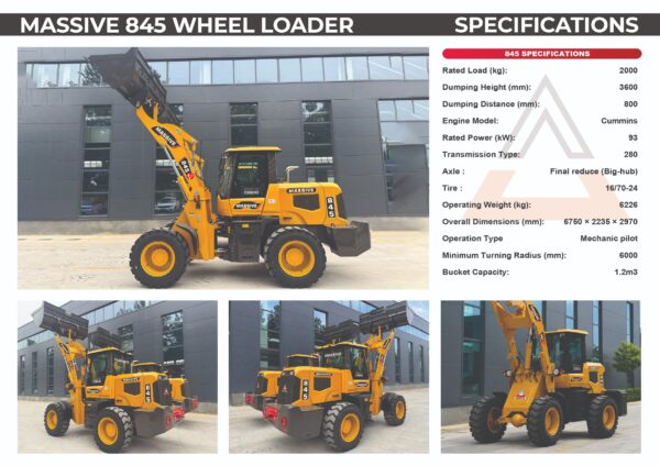 Massive 845 Wheel Loader In Zimbabwe - Tractors for Sale in Zimbabwe Massive 845 Wheel Loader In Zimbabwe