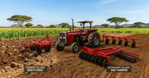Disc Harrow vs Plough in Zimbabwe